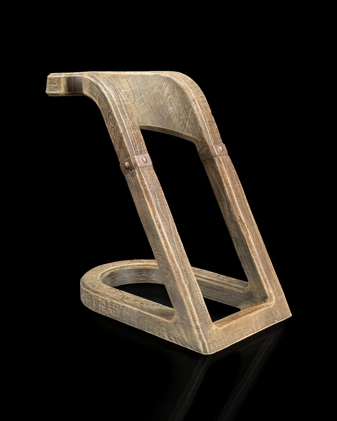 The Oak Rest - Glass & Wine Holder