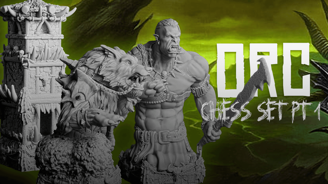 Orc Chess Set